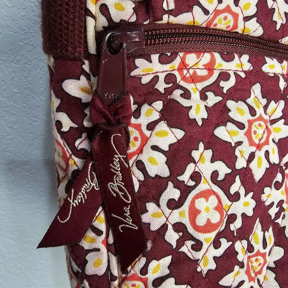 Vera Bradley Book/Computer bag, small tear and ink stain on bottom,  not noticea
